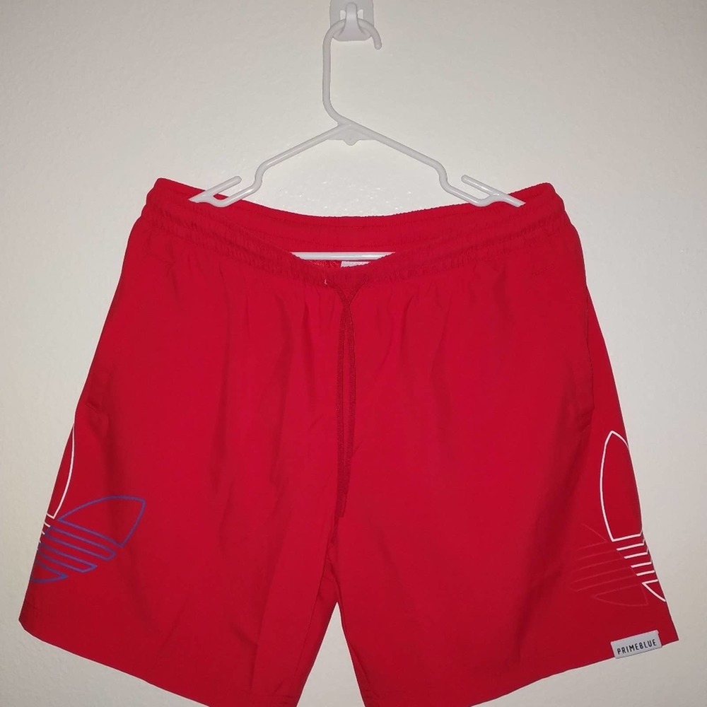 Adidas Adicolor FTW swim shorts drawstring men size large